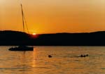 Sonnenuntergang am Balaton